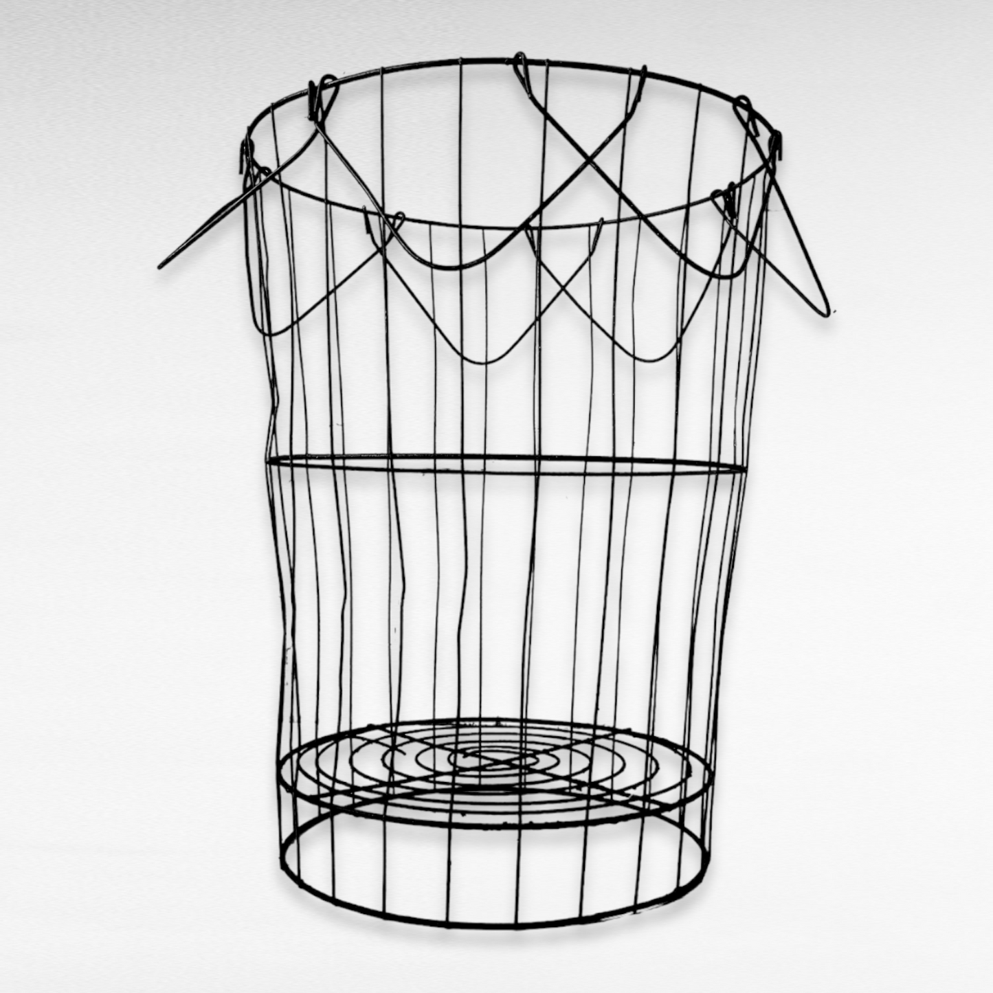 Industrial Wire Trash Container