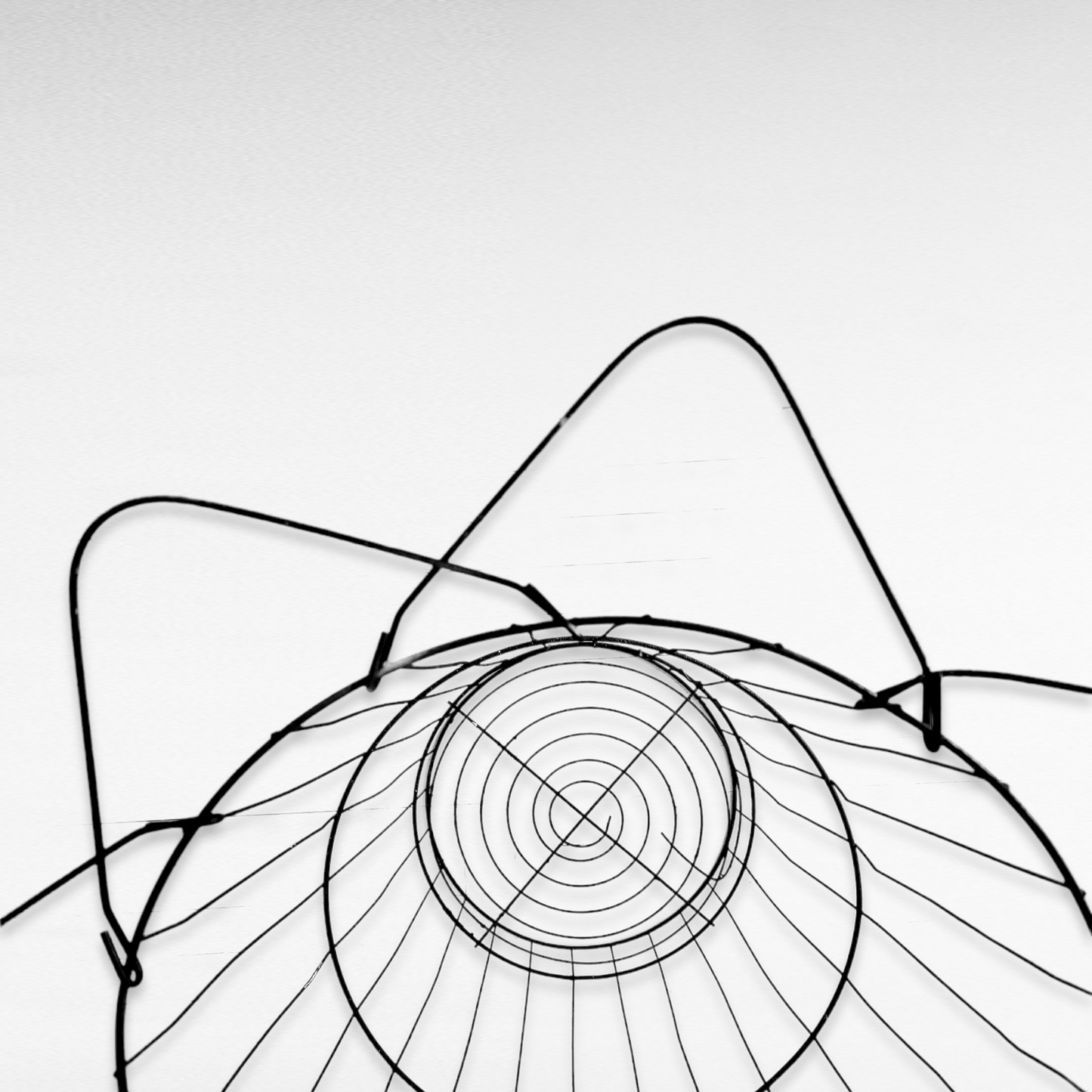 Industrial Wire Trash Container