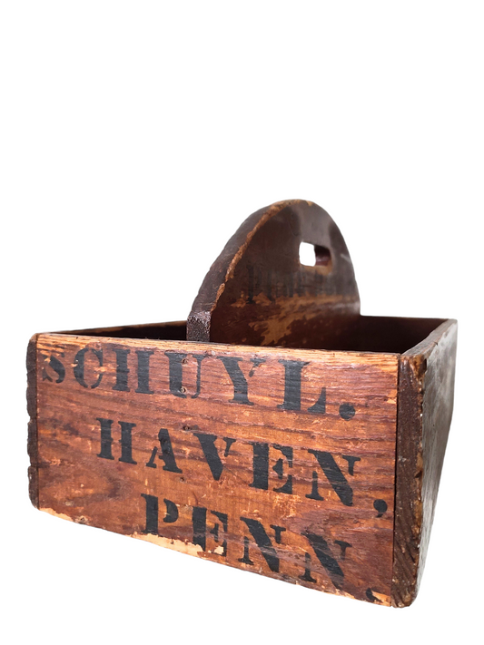 Paint Decorated Wooden Honey Carrier