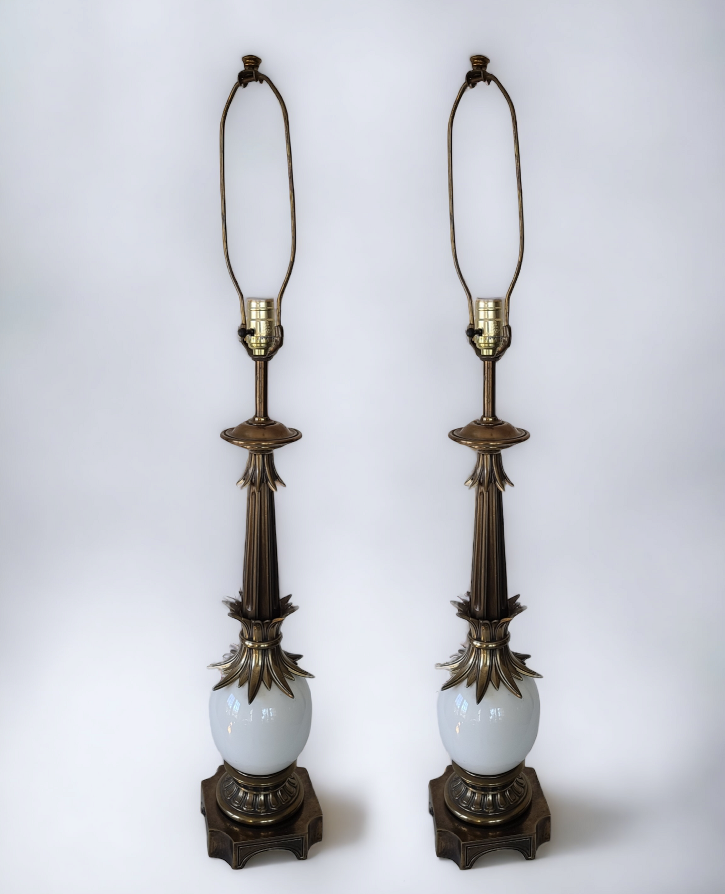 Stiffel Ostrich Egg Lamp