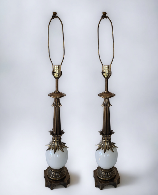 Stiffel Ostrich Egg Lamp