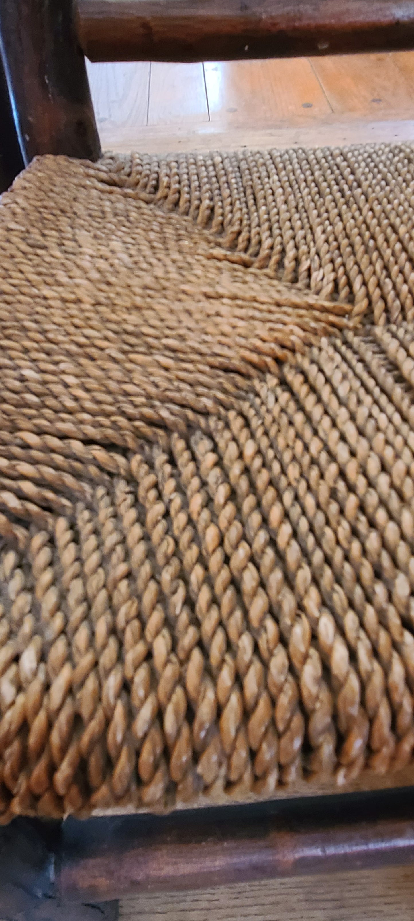 Pair Child's Old Hickory Rustic Chairs