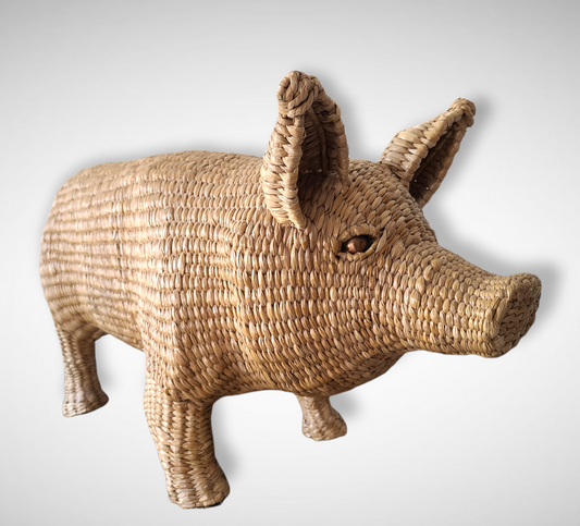 Mario Lopez Torres Rattan Pig