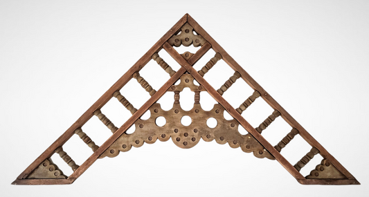 Large Victorian Architectural Pediment
