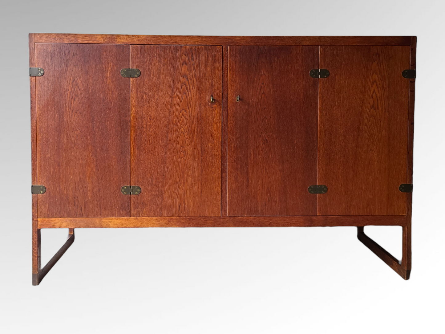 Oak Sideboard Model Bm-57 by Børge Mogensen