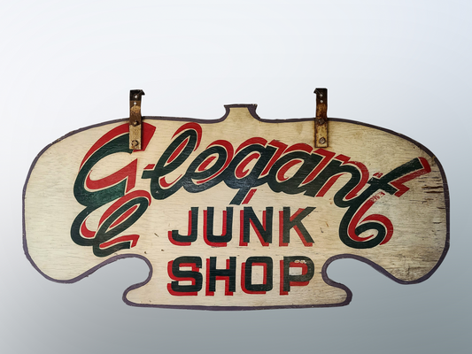 Junk Shop Sign
