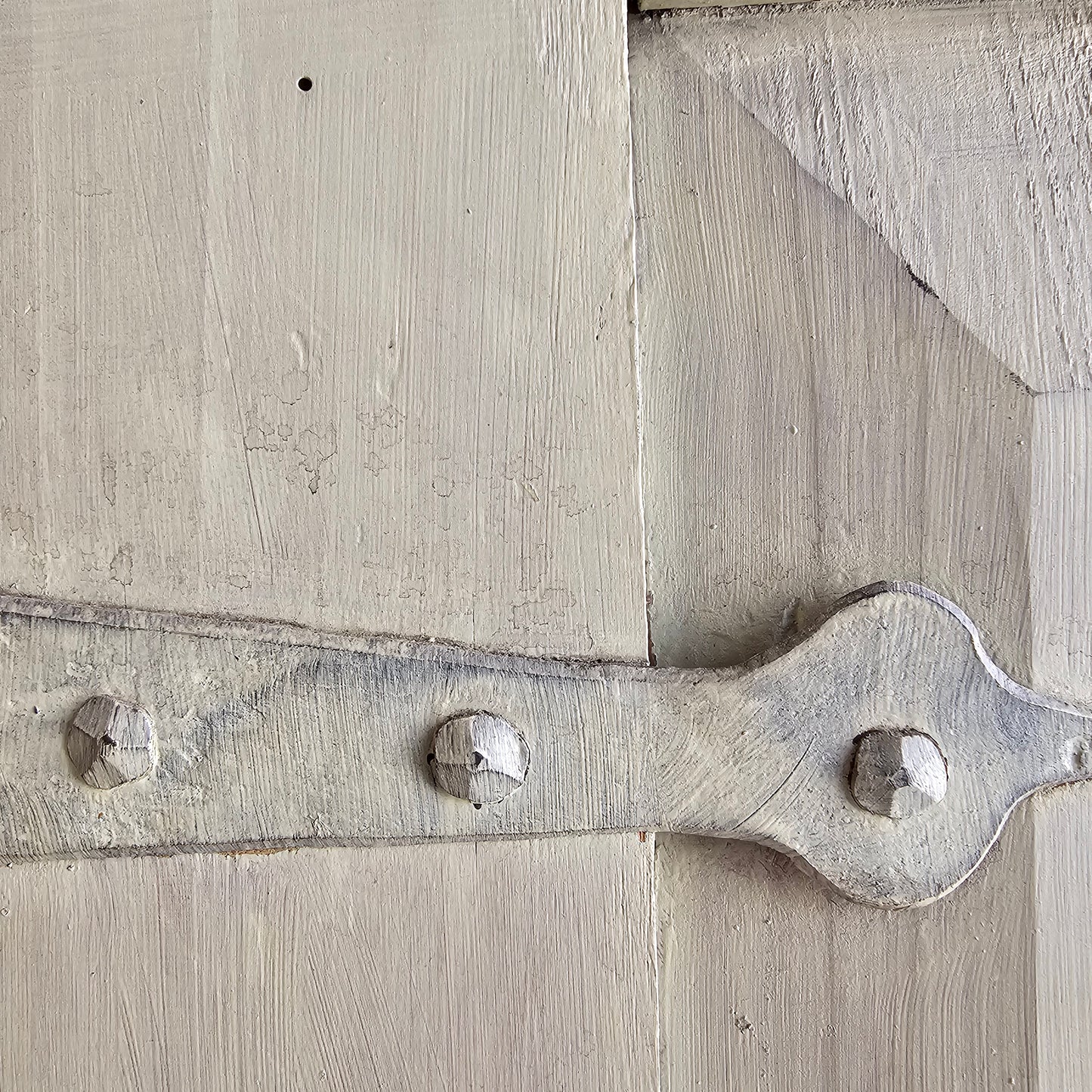 18th Century Paint Decorated German Marriage Cupboard Armoire