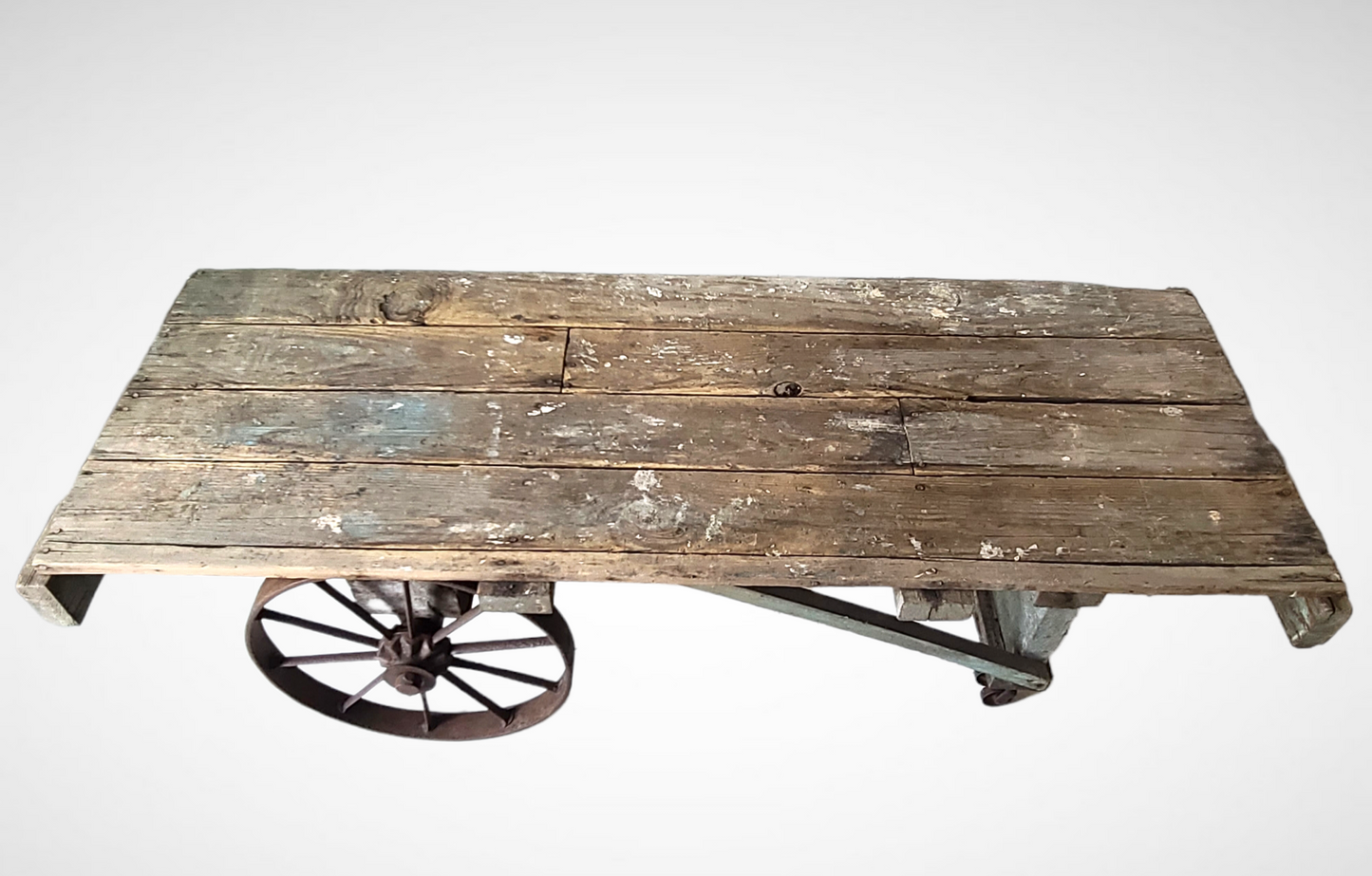 Antique Train Station Baggage Cart