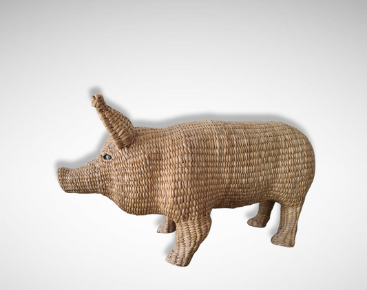 Mario Lopez Torres Rattan Pig