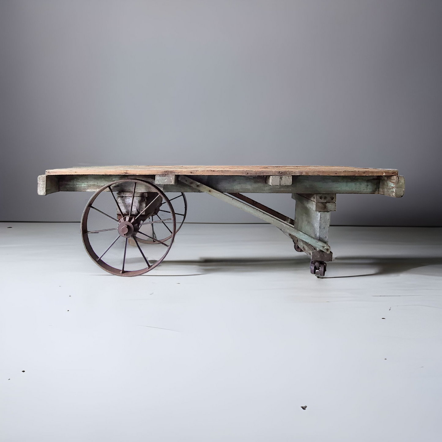 Antique Train Station Baggage Cart