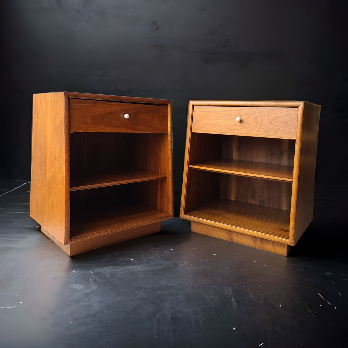 Kipp Stewart For Drexel Declaration Nightstands - a Pair