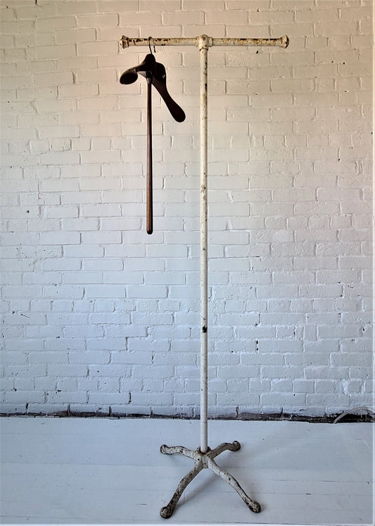 Antique Cast Iron Garment Rack